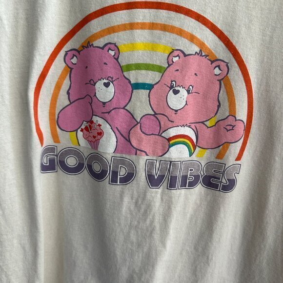 Daisy Street Care‎ Bear Graphic T-Shirt  Size Small - Picture 2 of 7